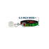 Grateful Dead - Dog Leash - Grateful Dead Text w/Skull & Roses Rainbow Fade - StealieShop