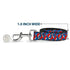 Grateful Dead - Dog Leash - Grateful Dead Steal Your Face Logo Stacked Red/White/Blue - StealieShop