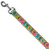 Grateful Dead - Dog Leash - Grateful Dead Dancing Bears Swirl Multi Color - StealieShop