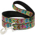 Grateful Dead - Dog Leash - Grateful Dead Dancing Bears Swirl Multi Color - StealieShop