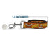 Grateful Dead - Dog Leash - Grateful Dead SUNSHINE DAYDREAM Skeleton Orange - StealieShop