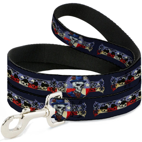 Grateful Dead - Dog Leash - Grateful Dead Dave's Picks Skeleton Americana Bonus Art - StealieShop
