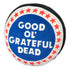 Grateful Dead - Dog Toy Squeaker Plush - Grateful Dead Steal Your Face Skull + GOOD OL GRATEFUL DEAD - StealieShop