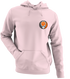 Clemson University - Premium Grateful Dead Left Chest Hoodie - Light Pink - 4