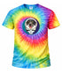 Custom Dog Stealie Tie-Dye Grateful Dead T-Shirt (53)