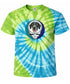 Custom Dog Stealie Tie-Dye Grateful Dead T-Shirt (53)