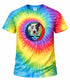 Custom Dog Stealie Tie-Dye Grateful Dead T-Shirt (62)