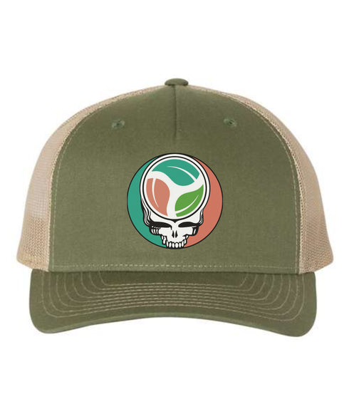 Custom Logo Stealie Grateful Dead Trucker Cap (24)