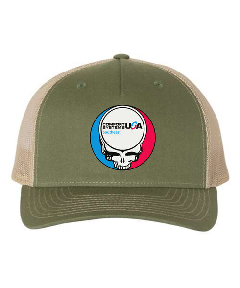 Comfort Systems Stealie Grateful Dead Trucker Cap