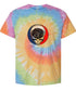 Custom Dog Stealie Tie-Dye Grateful Dead T-Shirt (74)