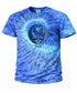 Smiling Lions Stealie Tie-Dye Grateful Dead T-Shirt