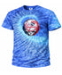 New York Yankees Crystal Stealie Tie-Dye Grateful Dead T-Shirt
