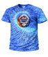 New York Mets Crystal Stealie Tie-Dye Grateful Dead T-Shirt