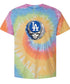 Los Angeles Dodgers Crystal Stealie Tie-Dye Grateful Dead T-Shirt