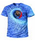 Custom Dog Stealie Tie-Dye Grateful Dead T-Shirt (80)