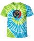 Custom Dog Stealie Tie-Dye Grateful Dead T-Shirt (80)