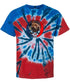 Custom Dog Stealie Tie-Dye Grateful Dead T-Shirt (80)