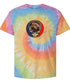 Custom Dog Stealie Tie-Dye Grateful Dead T-Shirt (80)