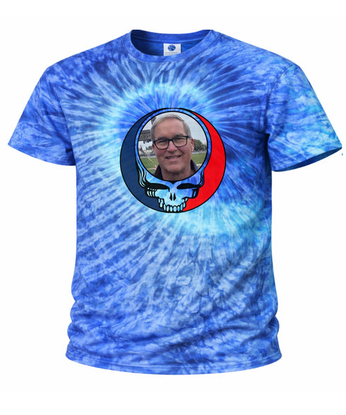 Custom Stealie Tie-Dye Grateful Dead T-Shirt (41)