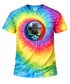 Custom Cat Stealie Tie-Dye Grateful Dead T-Shirt (60)