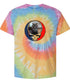 Custom Cat Stealie Tie-Dye Grateful Dead T-Shirt (60)