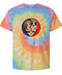 Custom Dog Stealie Tie-Dye Grateful Dead T-Shirt (103)
