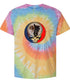 Custom Dog Stealie Tie-Dye Grateful Dead T-Shirt (108)