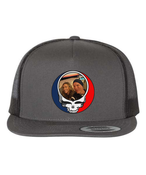 Custom Stealie Grateful Dead Trucker Cap (46)