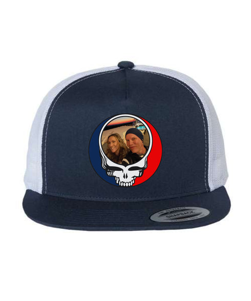 Custom Stealie Grateful Dead Trucker Cap (46)