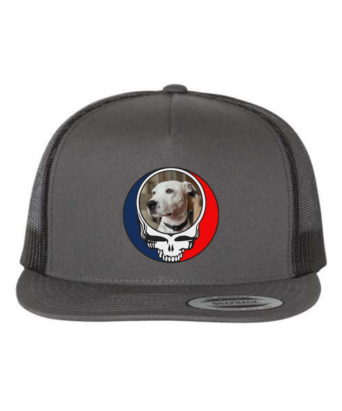 Custom Dog Stealie Grateful Dead Trucker Cap (114)