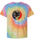 Custom Stealie Tie-Dye Grateful Dead T-Shirt (119)