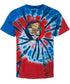 Custom Stealie Tie-Dye Grateful Dead T-Shirt (122)