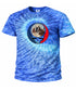 Custom Dog Stealie Tie-Dye Grateful Dead T-Shirt (129)
