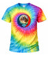 Custom Dog Stealie Tie-Dye Grateful Dead T-Shirt (129)