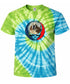 Custom Dog Stealie Tie-Dye Grateful Dead T-Shirt (129)
