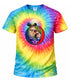Custom Stealie Tie-Dye Grateful Dead T-Shirt (50)