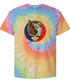 Custom Dog Stealie Tie-Dye Grateful Dead T-Shirt (134)