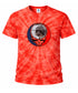 Custom Dog Stealie Tie-Dye Grateful Dead T-Shirt (142)