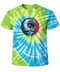 Custom Dog Stealie Tie-Dye Grateful Dead T-Shirt (142)