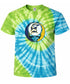 Custom Seahawk Stealie Tie-Dye Grateful Dead T-Shirt
