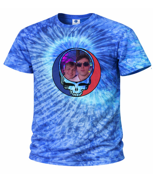 Custom Stealie Tie-Dye Grateful Dead T-Shirt (51)