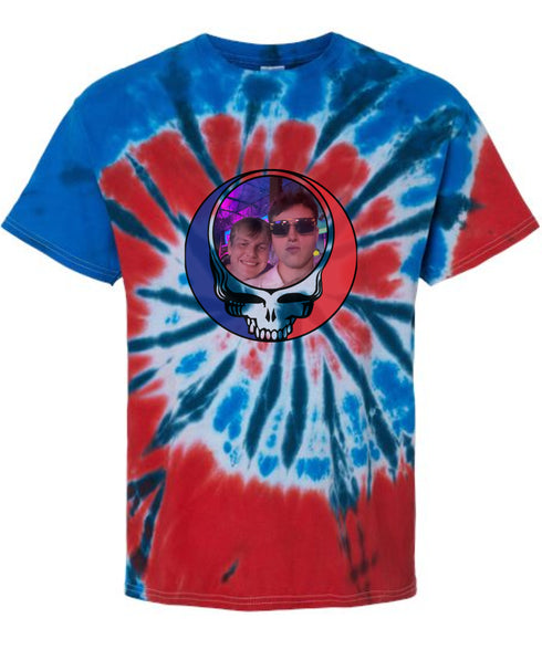 Custom Stealie Tie-Dye Grateful Dead T-Shirt (51)
