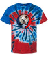 Custom Dog Stealie Tie-Dye Grateful Dead T-Shirt (145)