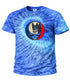 Custom Dog Stealie Tie-Dye Grateful Dead T-Shirt (148)