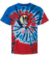 Custom Dog Stealie Tie-Dye Grateful Dead T-Shirt (148)
