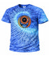 Campbell Lacrosse Stealie Tie-Dye Grateful Dead T-Shirt