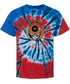Campbell Lacrosse Stealie Tie-Dye Grateful Dead T-Shirt