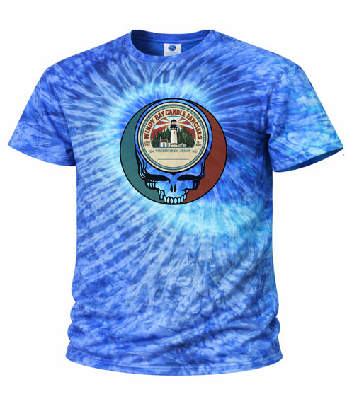 Windy Bay Stealie Tie-Dye Grateful Dead T-Shirt