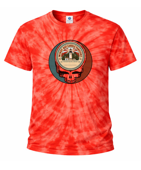 Windy Bay Stealie Tie-Dye Grateful Dead T-Shirt