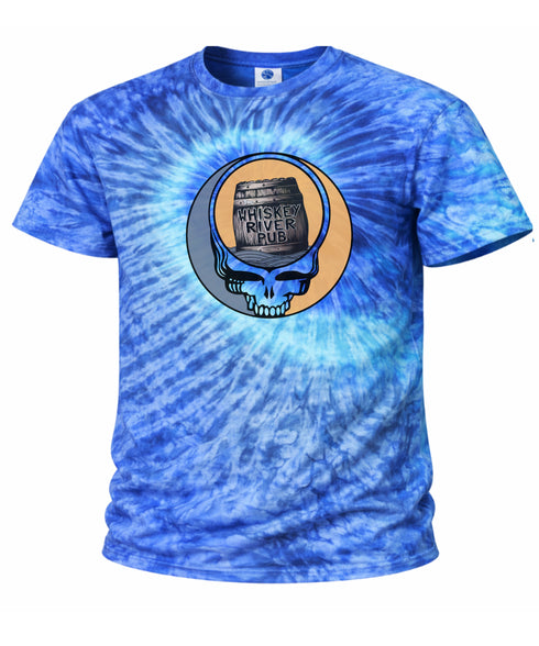 Whiskey River Pub Stealie Tie-Dye Grateful Dead T-Shirt